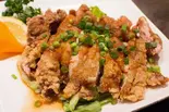 鶏一枚肉の油淋鶏（くるり 多摩センター店）