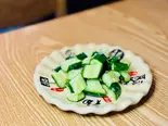 ニンニク胡瓜/蒜泥黄瓜(天津福味餃子)