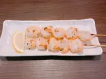 プリプリむき海老塩焼き串 2本(きてや 新宿店)