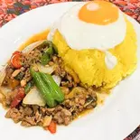 ガパオライス Gapao Rice（NEW PRASIDHA INDIAN RESTAURANT）
