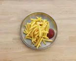 山盛りポテトフライ(2~3人前) Heaping French Fries（熟成キーマカレー LIBRE）