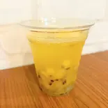 パイン・パッションフルーツ＆ナタデココソーダ（Care's Cafe ＆ Bar）