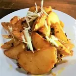 ガーリックポテト garlic potato ※デリバリー価格600円（カレーダイニングシムラン保土ヶ谷店）