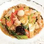 五目焼きそば 大盛（中華家 隆華）