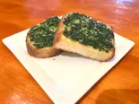 ガーリックトースト(2p)（Bistro Rei）