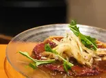桜肉のカルパッチョ（馬バル 健 -たける-）