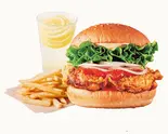 [セット]ホットチリチキンバーガー（フレッシュネスバーガー トレアージュ白旗店）