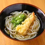 えび天うどん・そば Shrimp Tempura Udon/Soba Noodles（うどん たこ焼き いちばん）
