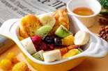 【フルーツ添え】魅惑のフレンチトースト ～French toast with fruit～（オムライスとフレンチトーストの店 たまごの島）