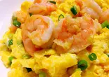 エビと玉子の塩味炒め 虾仁炒蛋(川味軒)