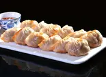 6個入りにら海老玉子焼き餃子(韭菜虾仁鸡蛋煎饺)（千葉餃子 船橋店）