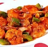 エビチリ Prawn Chowmin（KATHMANDU MOMO HOUSE）