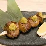 【店舗人気NO2】 白レバー塩 *希少部位のため数量限定（炭火串焼 真心庵）