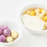 芋圓豆花+地瓜球(QQボール)（台湾スイーツ 台湾九份芋圓 早稲田店）