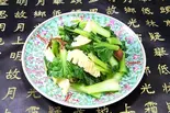 季節の青菜炒め Seasonal Herbs Stir-Fry（龍興楼）
