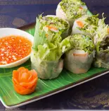 野菜春巻き Vegetable Fresh Roll（【本場インド風のカレー】アジア屋台 チャオパリバール 赤坂）