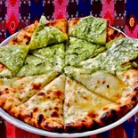 抹茶ハニークリームチーズナン Green Tea Honey Cream Cheese Naan（CURRY KING KOKUBUNGI）