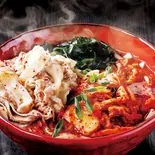 豚肉 キムチうどん（旨い出汁！ “柚子胡椒を効かせた旨出汁うどん” “山椒の香りがたまらない 蕎麦屋のカレーうどん” “旨辛キムチうどん” 土佐堀 かすみ庵）