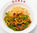 チンジャオロースあんかけ炒飯（大阪王将 荏原中延店）