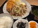 生姜焼きカニコロ弁当（めし道楽 練馬南口店）