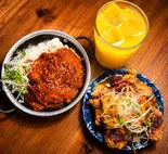 3 油淋鶏+海老チリごはん+選べるドリンクセット(はらぺこ飯店)
