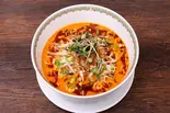 ⑫冷たい!汁あり麻辣タンタン麺(麺人 雲林坊 門前仲町店)