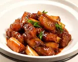 豚筋のネギ醤油煮込み(易福菜館)