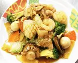 八宝菜 Stir-fried Vegetables and Meat in Starchy Sauce（台湾菜館 弘城）