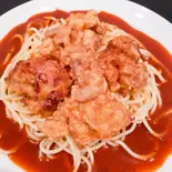 唐揚げあんかけスパ（名古屋名物あんかけスパあんかけ亭）