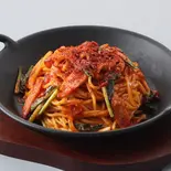 旨辛ナポリタン Spicy Neapolitan（てっぱんのスパゲッティ ミーナ天神店）