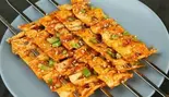 牛タケノコ焼き(2本セット)（串門‐創作中国料理）