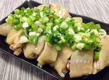 ネギ油鶏（創作中華料理1988）