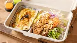 ガーリックナッツキーマカレー×シーフードドリア(goody goody 北24条駅前店)