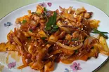 イカ炒め (ライス、スープ付き)(世味)