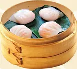 海老蒸し餃子 2個(香港市場巣鴨店)