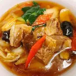牛バラかけラーメン 単品（龍海閣）