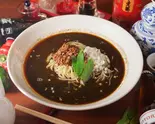 人気No.2 黒胡麻担々麺 Black Sesame Sichuan Style Noodles（四川食房福龍）