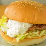 タルタルてりやきバーガー単品（ビフテックバーガー）