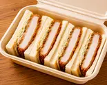 ロースカツサンド（笑顔家）