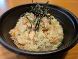 鮭バター炒飯（居酒屋の賄い丼）