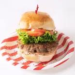 100%レタス＆トマトバーガー/The 100% Burger w/ Lettuce ＆ Tomato（JB's TOKYO エキュート赤羽みなみ店）