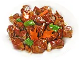 スペアリブの醤油味炒め(红烧排骨)（四季香上野店）