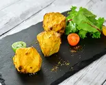 白身魚のスパイス焼き(4こ入り) Fish Tikka Kabab 4pcs（インド料理マハラジャ ボンベイカフェ晴海店）