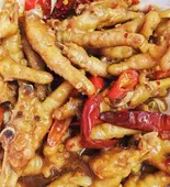 辣卤鸡爪(5個) 鶏の足（ビャンビャン麺 朋友）