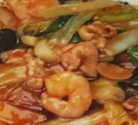 五目かた揚げそば（本格中華料理 東盛軒）