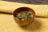 あおさの味噌汁 Green Seaweed Miso Soup(玄米&腸活 健康ごはん お玄さんのねばとろ丼 六本木店)