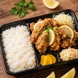 塩だれレモン唐揚げ弁当（唐揚げ専門店 森光ファーム）