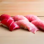 築地本鮪握りセット（笠川水産）