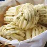 葱香大花卷 (1個)（友誼食府 立川店）