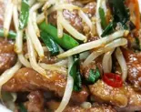 ニラレバ炒め（中華料理 富記）